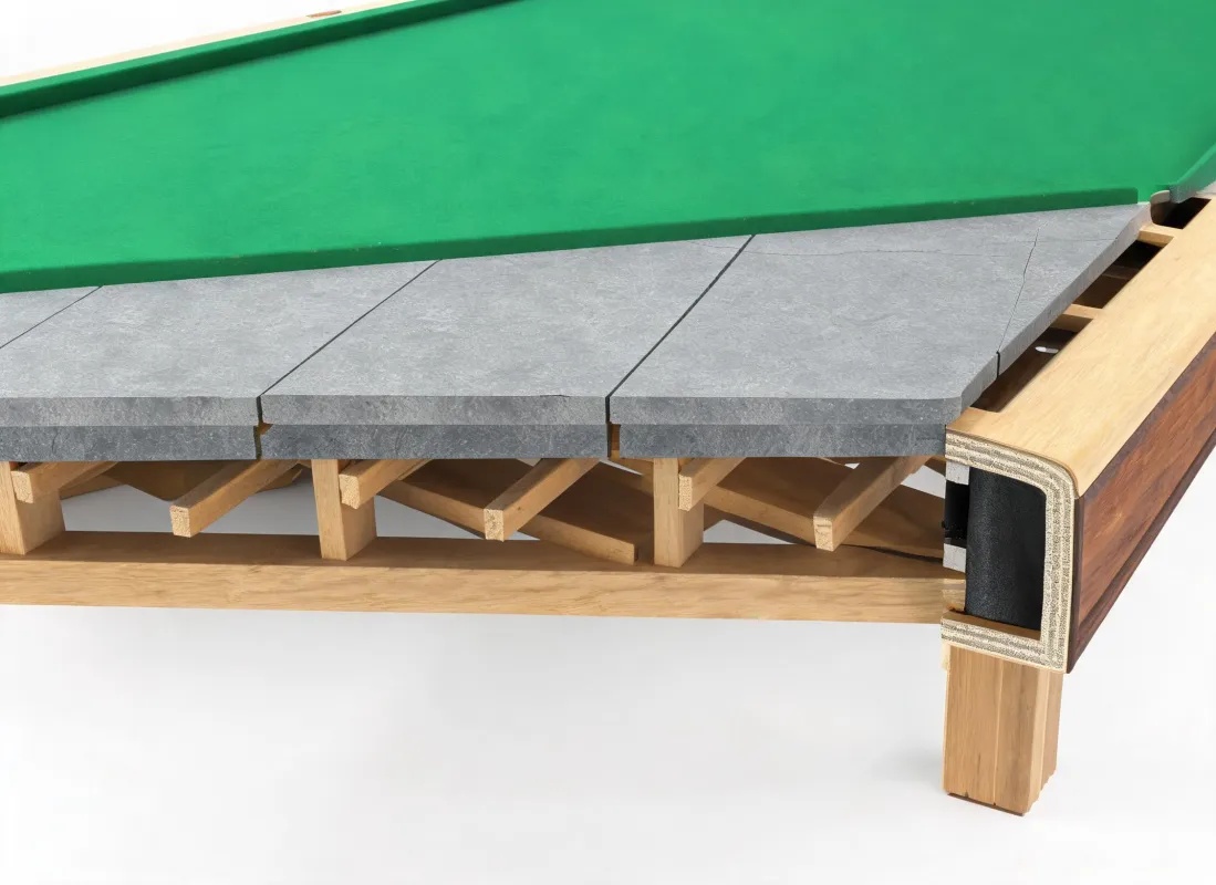 Pool table construction details